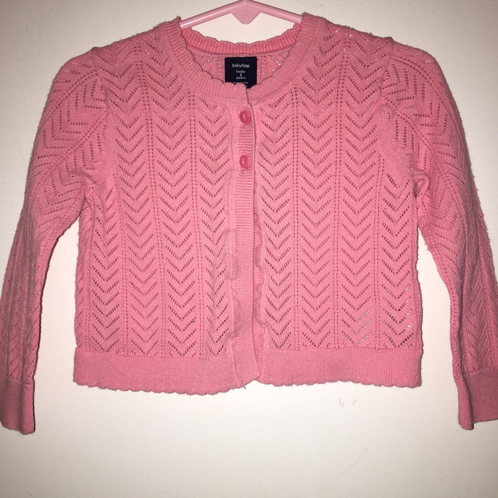 Baby Gap 2T Spring Pink Sweater